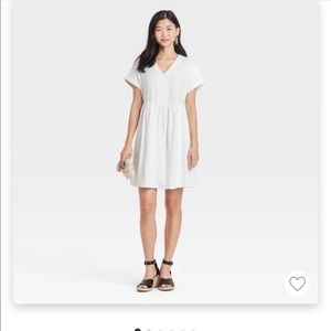 Women's Short Sleeve Shirtdress - Universal